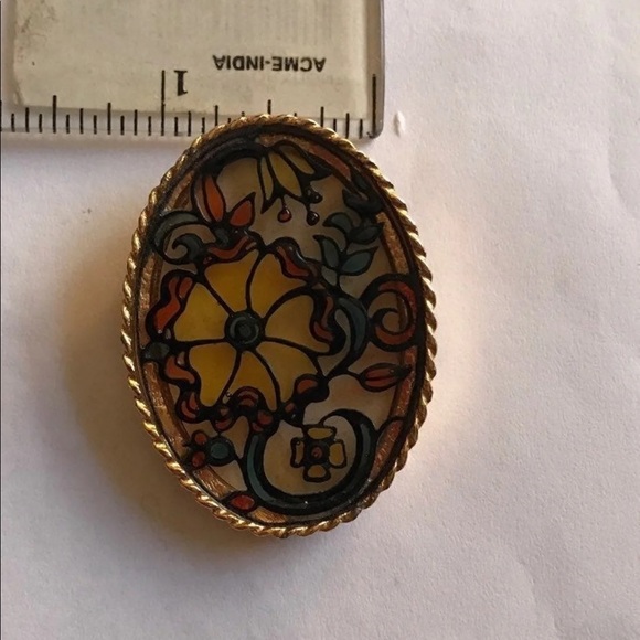 Vintage Flower Pin/ Broach - Picture 2 of 8